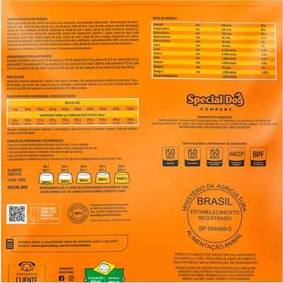 Special Dog Premium Vegetais 15 Kg