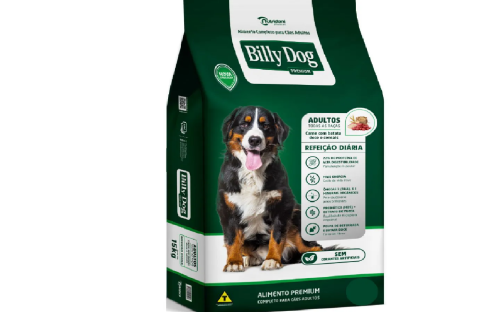 Racao Billy Dog Refeicao Diaria 15 Kgs