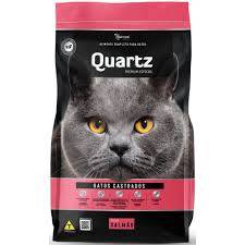 Ração Quartz Cats Castrados Salmao 15 Kg