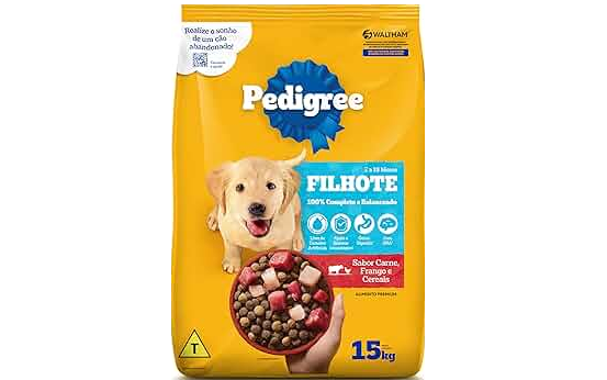 Pedigree Filhotes  Carne E Vegetais 15kg